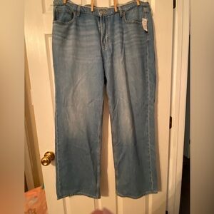 NWT old navy mid rise straight leg size 18